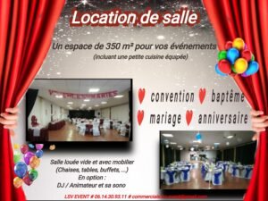 Salle à votre disposition